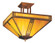 Prairie Four Light Ceiling Mount in Rustic Brown (37|PIH-15CS-RB)