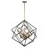 Artistry Four Light Chandelier in Matte Black & Harvest Brass (78|AC11114)