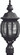 Classico Three Light Outdoor Post Mount in Black (78|AC8363BK)