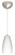 Chrissy One Light Pendant in Satin Nickel (74|1BC-150907-SN)
