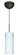 Stilo One Light Pendant in Bronze (74|1JC-412307-LED-BR)