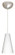 Cierro One Light Pendant in Satin Nickel (74|1JC-412407-SN)