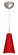 Cierro One Light Pendant in Satin Nickel (74|1JC-4124RM-LED-SN)