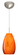 Pera One Light Pendant in Satin Nickel (74|1JC-4126HB-LED-SN)