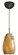 Pera One Light Pendant in Bronze (74|1JC-4126HN-LED-BR)