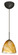 Vila One Light Pendant in Bronze (74|1JC-4470HN-BR)