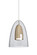 Dano LED Pendant in Satin Nickel (74|1JC-DANOCLNA-LED-SN)