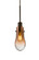 Wish One Light Pendant in Bronze (74|1JC-WISHAM-BR)