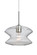 Zen One Light Pendant in Satin Nickel (74|1JC-ZENCL-SN)