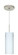 Stilo One Light Pendant in Satin Nickel (74|1JT-412307-LED-SN)