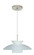 Trilo One Light Pendant in Satin Nickel (74|1JT-451325-LED-SN)