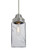 Blink One Light Pendant in Satin Nickel (74|1JT-BLINKCL-SN)