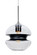 Hula 8 One Light Pendant in Satin Nickel (74|1JT-HULA8BK-EDIL-SN)
