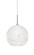Rocky One Light Pendant in Satin Nickel (74|1JT-ROCKYWH-LED-SN)
