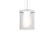 Pahu One Light Pendant in Satin Nickel (74|1KG-C00607-SN)