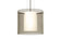 Pahu One Light Pendant in Bronze (74|1KG-S18407-LED-BR)