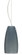 Tao One Light Pendant in Satin Nickel (74|1KX-1512TN-SN)