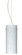 Stilo One Light Pendant in Satin Nickel (74|1KX-412319-SN)
