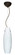 Tara One Light Pendant in Bronze (74|1KX-412719-LED-BR)