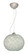Luna One Light Pendant in Satin Nickel (74|1KX-477619-LED-SN)