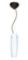 Suzi One Light Pendant in Bronze (74|1KX-489707-LED-BR)