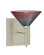 Kona One Light Wall Sconce in Satin Nickel (74|1SW-117681-SN-SQ)