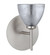 Divi One Light Wall Sconce in Satin Nickel (74|1SW-1758SF-SN)