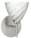 Mia One Light Wall Sconce in Satin Nickel (74|1SW-1779MG-SN)