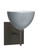 Brella One Light Wall Sconce in Bronze (74|1SW-4679TN-BR-SQ)