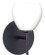 Tay Tay One Light Wall Sconce in Bronze (74|1SW-560507-BR)