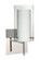 Pahu One Light Wall Sconce in Chrome (74|1SW-C44007-CR-SQ)