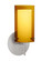 Pahu One Light Wall Sconce in Satin Nickel (74|1SW-G44007-SN)