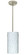 Tondo One Light Pendant in Satin Nickel (74|1TT-412019-LED-SN)