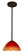 Tessa One Light Pendant in Bronze (74|1TT-4201SL-LED-BR)