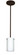 Stilo One Light Pendant in Bronze (74|1TT-440407-LED-BR)