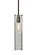 Juni One Light Pendant in Bronze (74|1TT-JUNI16CL-EDIL-BR)