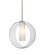 Plato One Light Pendant in Satin Nickel (74|1TT-PLATOCL-LED-SN)