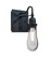 Wish LED Wall Sconce in Black (74|1WG-WISHCL-EDIL-BK)