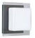 Alex One Light Wall Sconce in Bronze (74|1WS-773539-BR)
