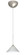 Kona One Light Pendant in Satin Nickel (74|1XC-282453-LED-SN)