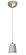 Nico One Light Pendant in Satin Nickel (74|1XC-5125SF-SN)
