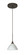 Domi One Light Pendant in Bronze (74|1XT-1743KR-LED-BR)