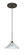 Hoppi One Light Pendant in Bronze (74|1XT-181304-LED-BR)