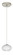 Lasso One Light Pendant in Satin Nickel (74|1XT-561207-LED-SN)
