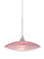 Spazio One Light Pendant in Satin Nickel (74|1XT-6294RD-SN)