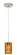 Scope One Light Pendant in Satin Nickel (74|1XT-6524EG-LED-SN)