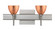 Divi Wall Sconce in Satin Nickel (74|2SW-1758CF-SN-SQ)