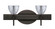 Divi Wall Sconce in Bronze (74|2SW-1758SF-BR)