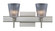 Nico Wall Sconce in Satin Nickel (74|2SW-512500-SN-SQ)
