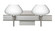 Peri Wall Sconce in Satin Nickel (74|2SW-541007-SN-SQ)